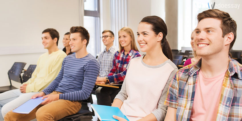 Students at Lecture